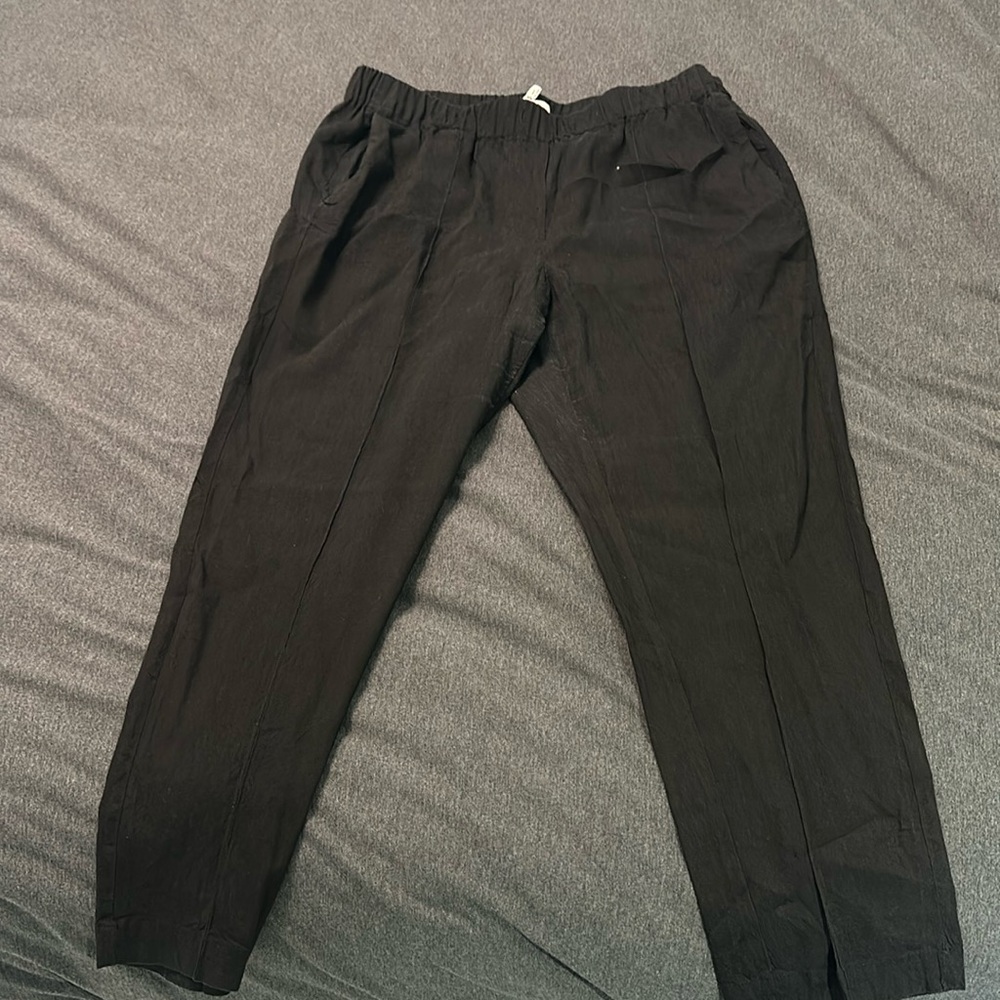 Babaton cropped linen pants